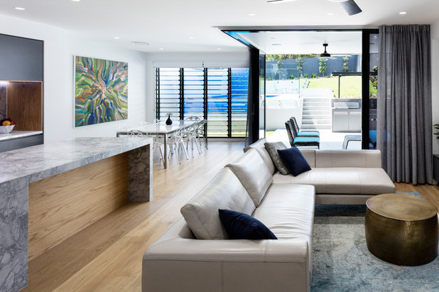 Contemporary Living Room by Koda Design
