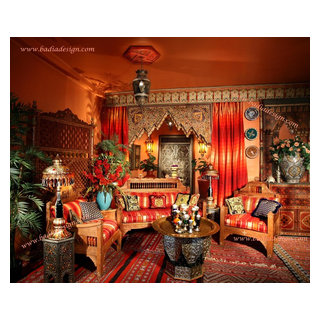 Moroccan Home Decor Ideas - Mediterranean - Living Room - Los ...