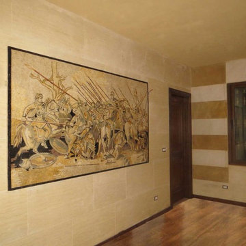 Mosaic Art, Alexander'S Battle Issus I Mozaico