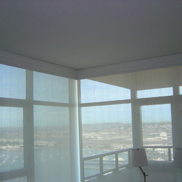 Motorized Roller Shades Allow A Desirable Amount Of Light To Enter
