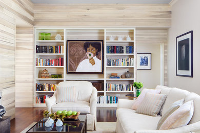 Inspiration for a classic living room in Austin.
