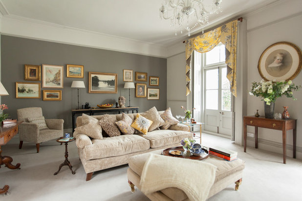 Traditional Living Room by Country Knole Interiors