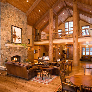 Mountain Rustic with Log Accents