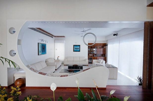 Contemporary Living Room by Billimoria & Associates