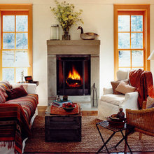 Living room - fireplace