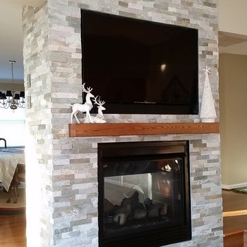 Multifunctional Fireplace Upgrade