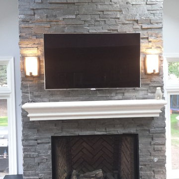 Multiple Fireplace building or refacing projects