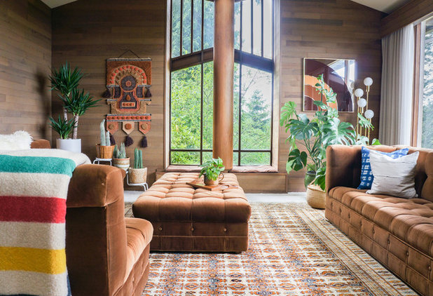 Midcentury Living Room by STRUKTR Studios Photography