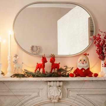 My Houzz: A Brooklyn Mantel Goes Vintage for Christmas