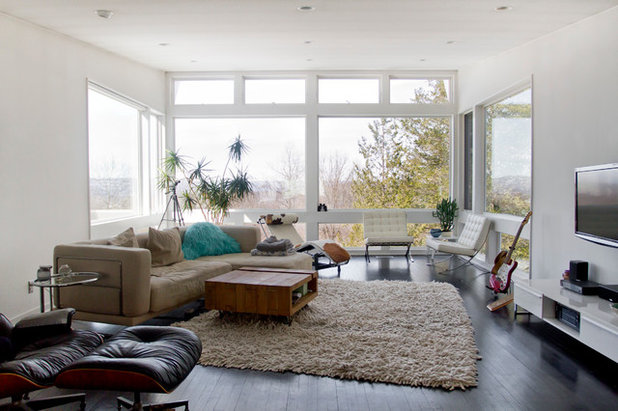 Midcentury Living Room by Rikki Snyder