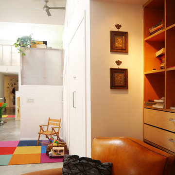 My Houzz: A Family Makes a Converted Auto Body Shop Their Own