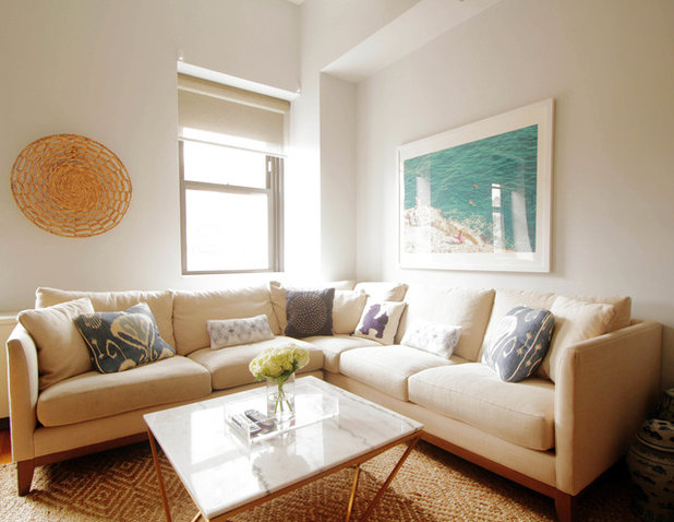 Transitional Living Room by Sarah Seung-McFarland