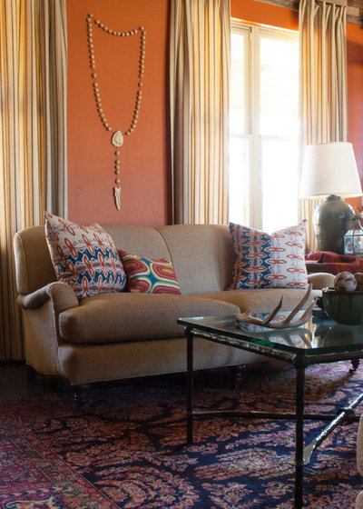 Eclectic Living Room by Angela Flournoy