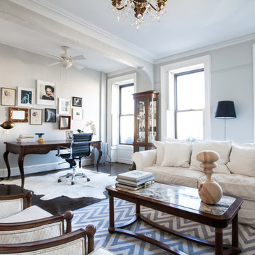 My Houzz: Art and Antiques Enliven a Brooklyn Brownstone