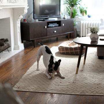 My Houzz: Bright and Airy 1920s Chicago Walk-Up Apartment