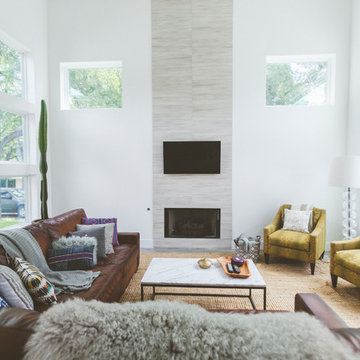 My Houzz: Bright and Boho Austin Home Inspired by a Local Hot el