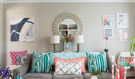 My Houzz: Bright Colors in a Virginia Family Home