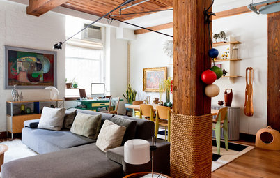 21 Ways to Work With Load-Bearing Columns