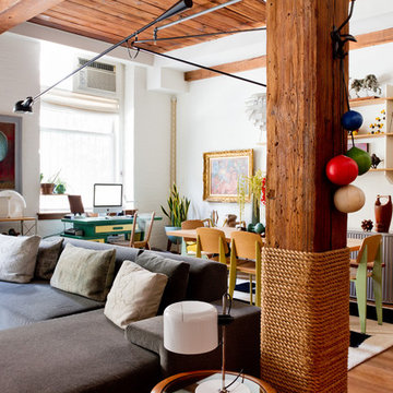 My Houzz: Cheerful, Cool and Collected in a Brooklyn Loft