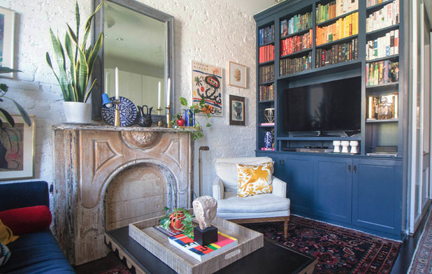 Eclectic Living Room by Sarah Seung-McFarland