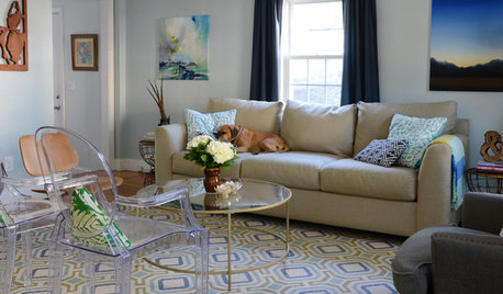 My Houzz: Classic Style With a Colorful DIY Twist in New England