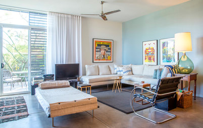 My Houzz:  Clean Lines and Personal Style in a Tucson Townhouse