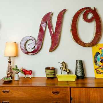 My Houzz: Collections, Crafts and Color in a 1960s Austin Ranch