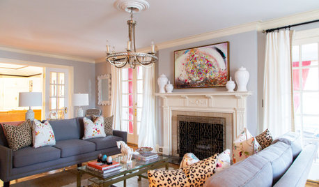 Color, Heirlooms and Artwork Refresh a Kansas City Home