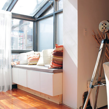 My Houzz: Color meets Charm in this Renovated Montreal Duplex