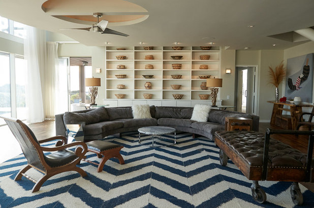 Eclectic Living Room by Megan Hansen