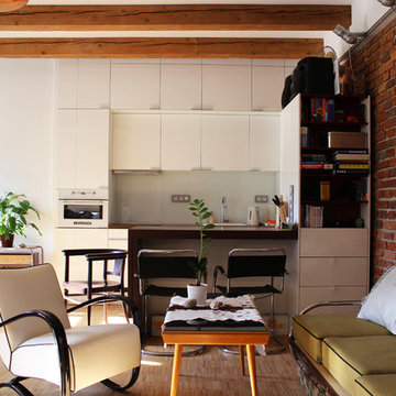 My Houzz: DIY Love Pays Off in a Small Prague Apartment