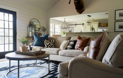My Houzz: Couple Update Their Home With Rustic Farmhouse Touches