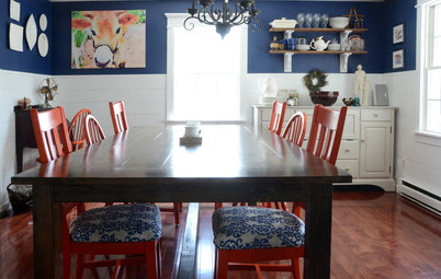 My Houzz: DIY Walls and Color for a New Hampshire Home