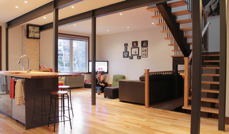 My Houzz: Duplex Now a Bright and Spacious Single-Family Home