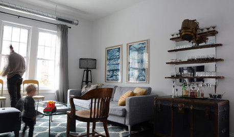 USA Houzz: An Industrial Update for a Victorian Home