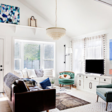 My Houzz: Eclectic, Kid-Friendly Home for a Creative Couple