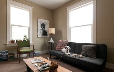 My Houzz: Eclectic Repurposing Fits First-Time Homeowners in Utah