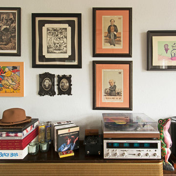My Houzz: Eclectic Style & Treasured Pieces Personalize A Musician's Apartment