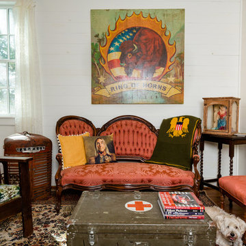 My Houzz: Eclectic Vintage Charm in a Family's Texas Farmhouse