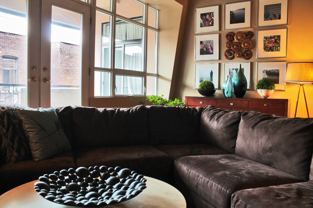 Contemporary Living Room by Laura Garner