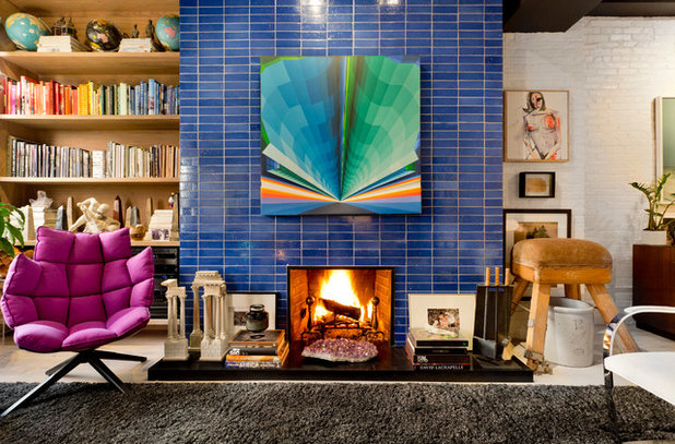 Eclectic Living Room by Rikki Snyder