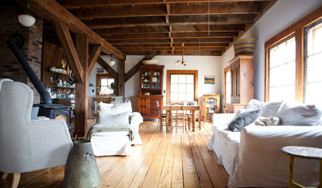 My Houzz: Gentleness and Comfort for a Rustic Vermont Barn House