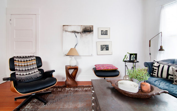 Eclectic Living Room by Alexandra Crafton