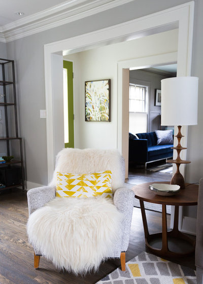 Transitional Living Room by Jessica Cain