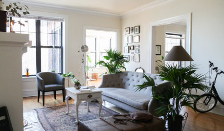 My Houzz: Heartwarming Vintage Touches in a Cozy Chicago Rental