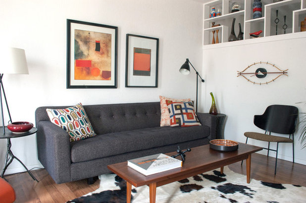 Midcentury Living Room by Angela Flournoy