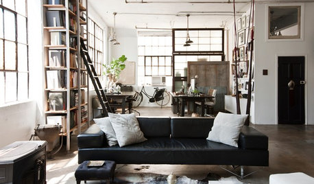 My Houzz: International Meets Industrial in a Brooklyn Loft