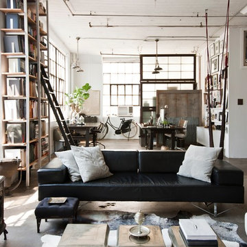 My Houzz: International Meets Industrial in a Brooklyn Loft