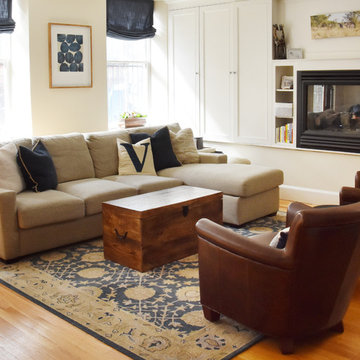My Houzz: Inviting Transitional Style in a Boston Brownstone