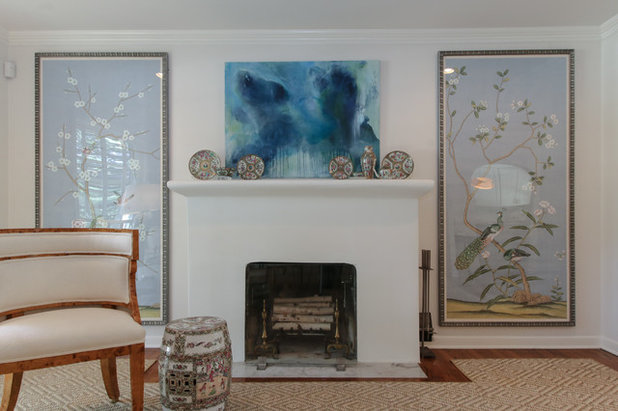 Transitional Living Room by Michaela Dodd